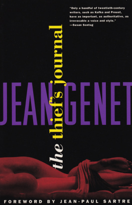 Jean Genet The Thief’s Journal