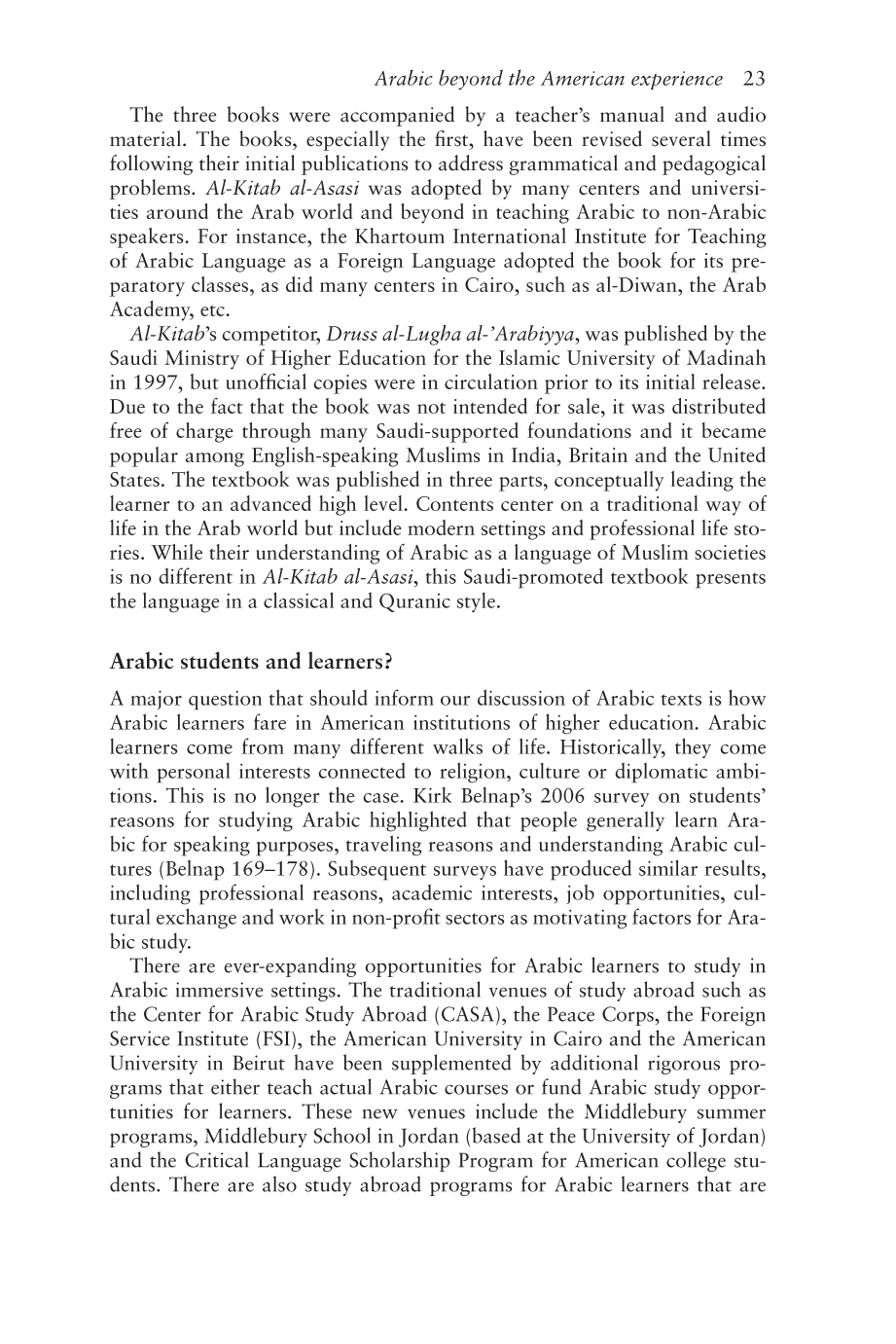 The Arabic Classroom Context Text and Learners - photo 40