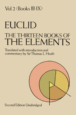Euclid The Thirteen Books of the Elements, Vol. 2