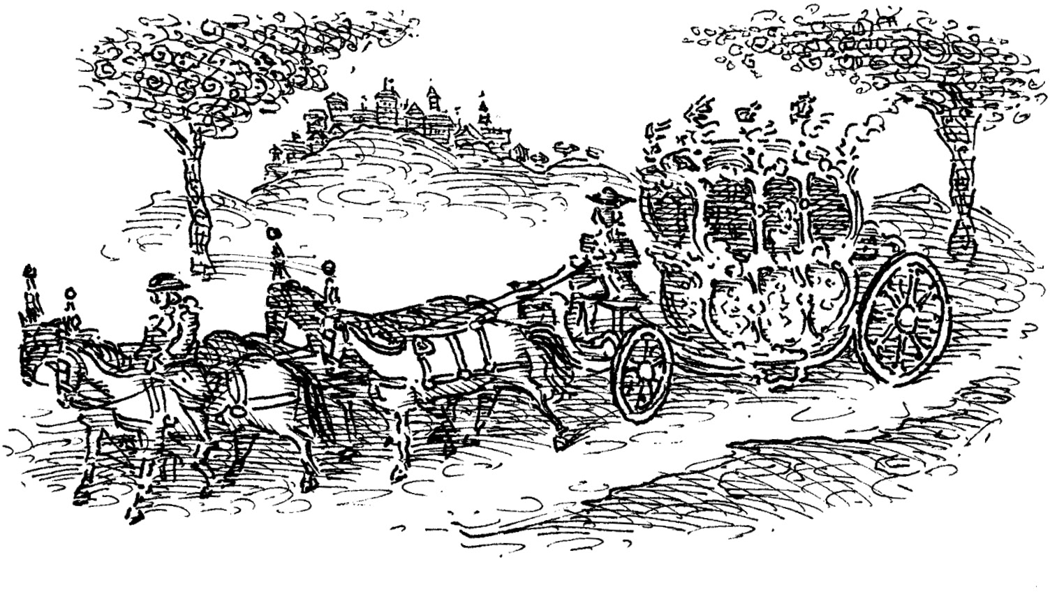 Marie Antoinette rode in a jeweled coach amid a parade of more than fifty other - photo 4