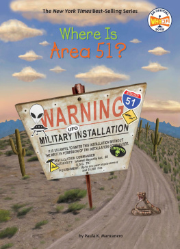 Paula K. Manzanero Where Is Area 51?