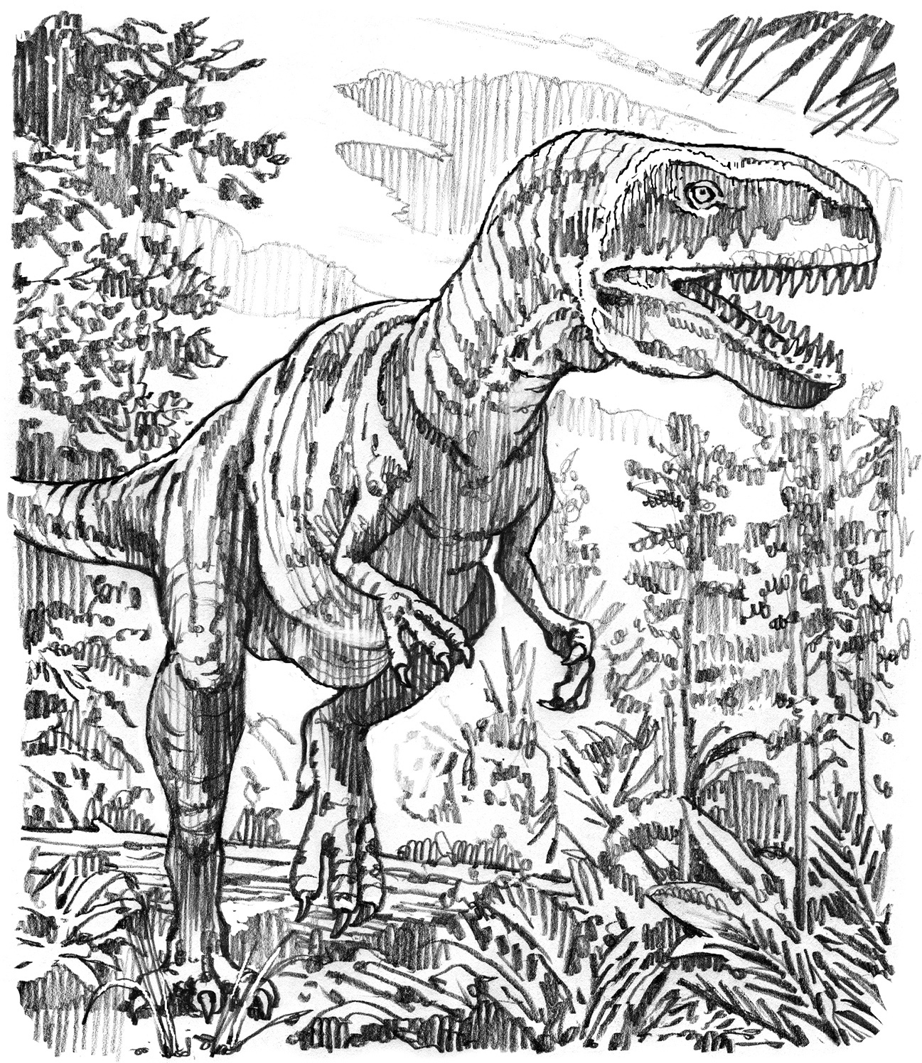 Megalosaurus Mantell asked Buckland about the huge teeth he had found But - photo 7