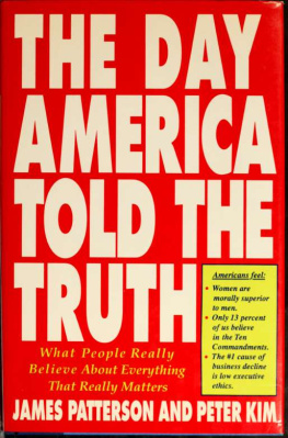 James Patterson - The Day America told the Truth