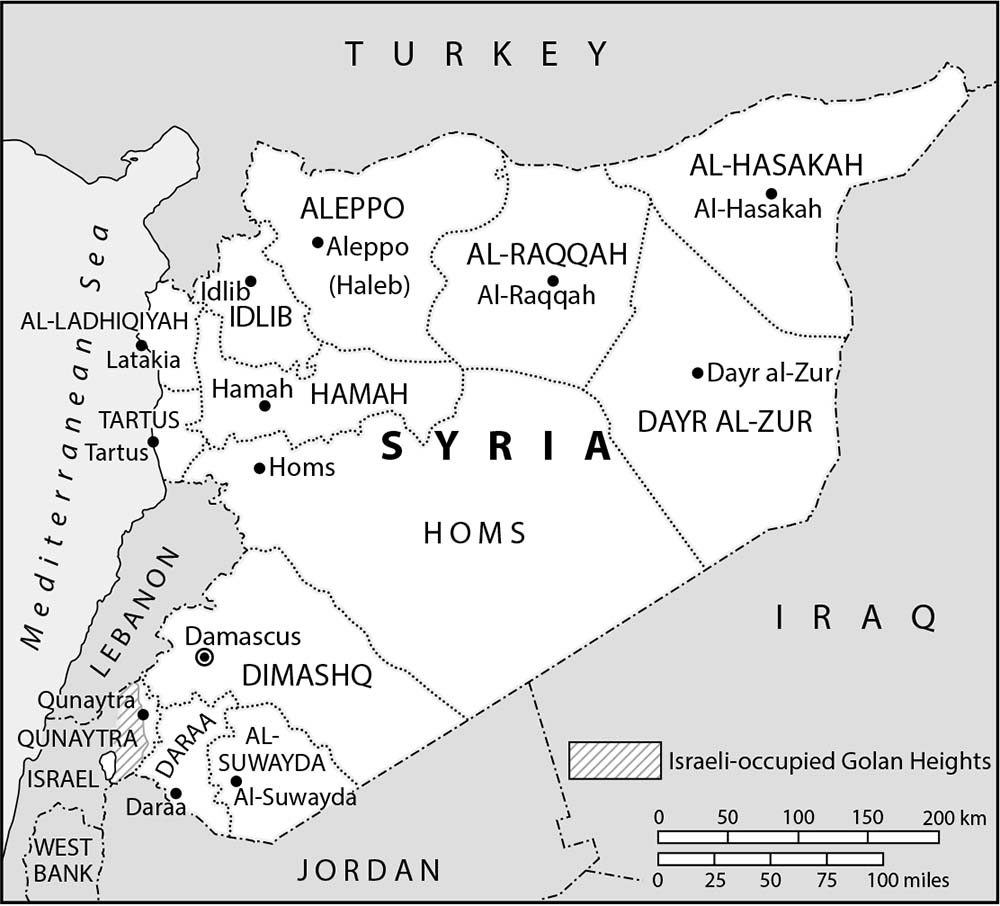 A Political Map of Syria Preface Syria has become something of a second home - photo 2