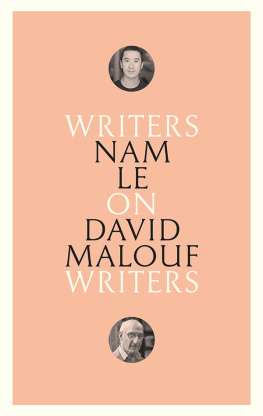 Nam Le - On David Malouf