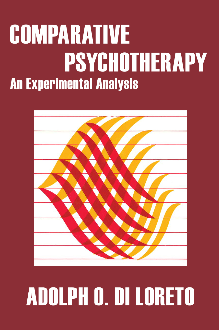 COMPARATIVE PSYCHOTHERAPY COMPARATIVE PSYCHOTHERAPY An Experimental - photo 1