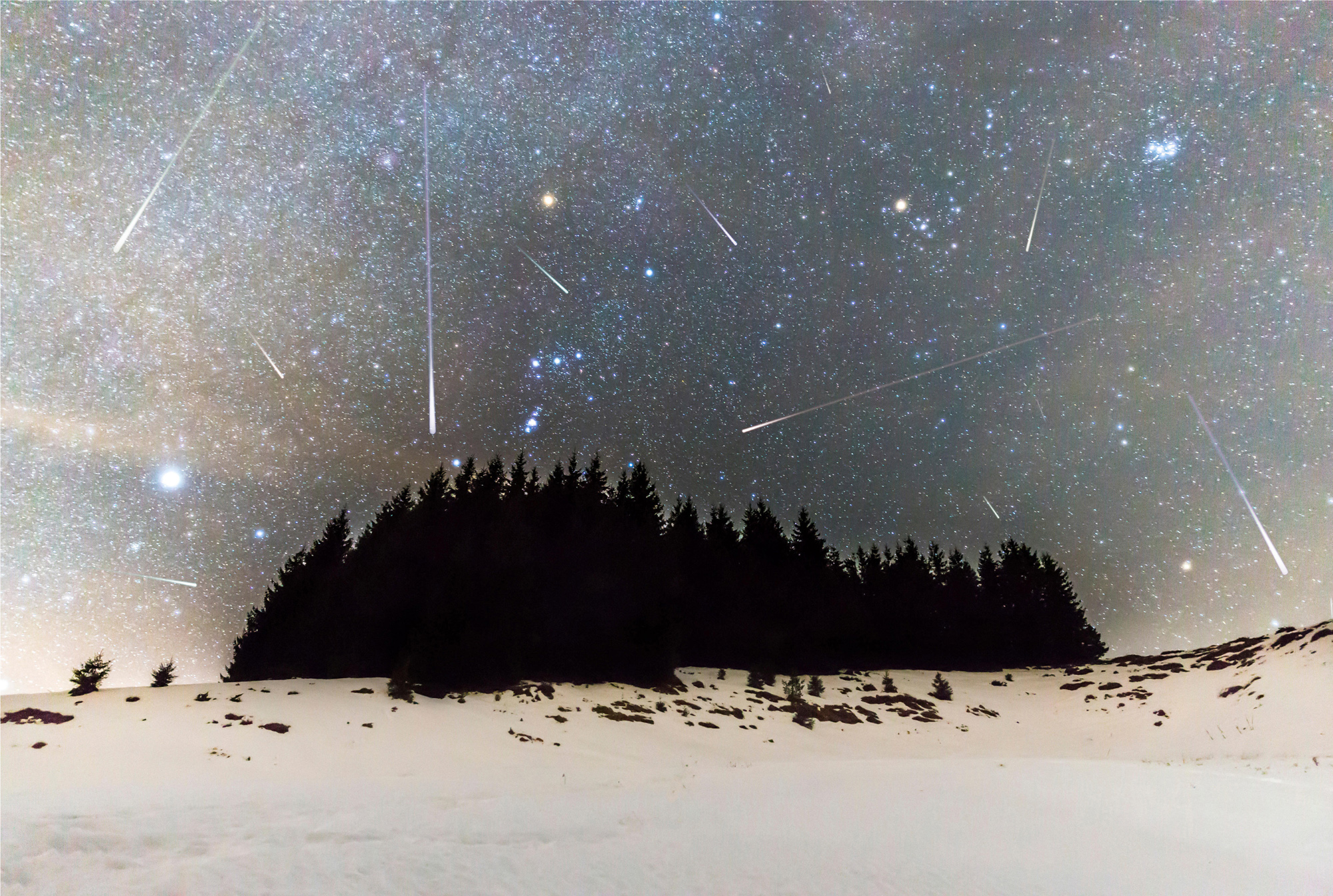 Pluto Alamy Stock Photo Meteor showers are not uncommon but as most meteors - photo 12