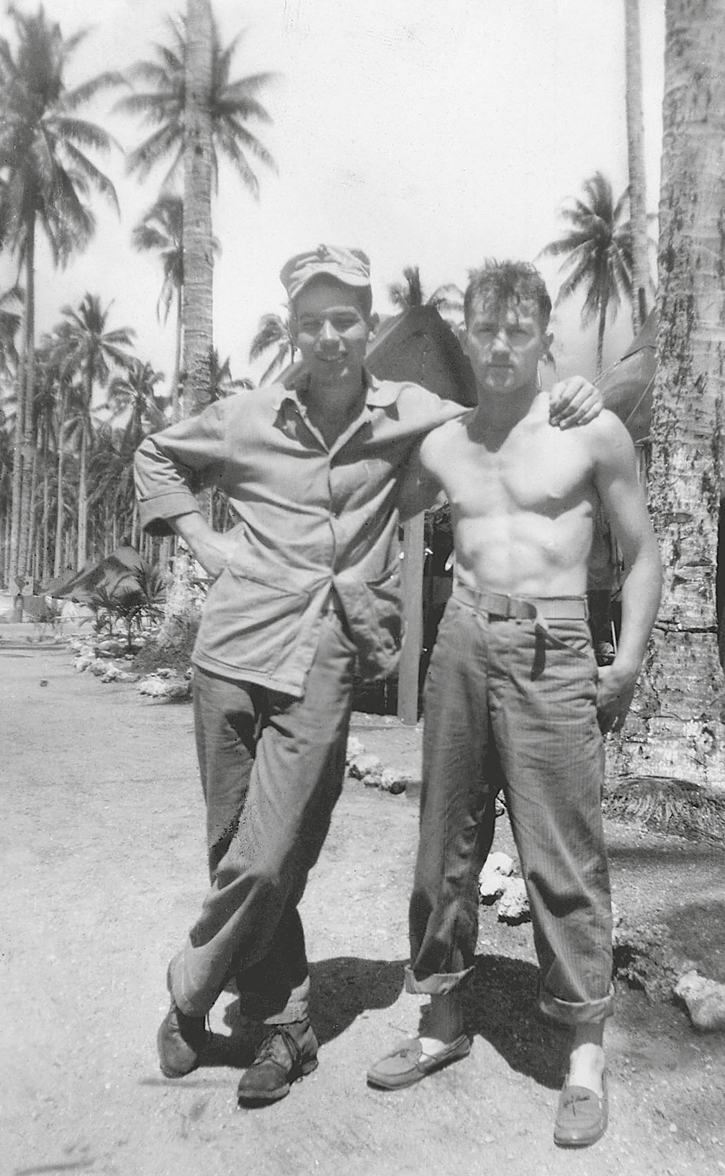 Herman Walter Mulligan and Steve Maharidge Guadalcanal 1944 Photographer - photo 2