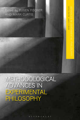 Fischer Eugen - Methodological Advances in Experimental Philosophy