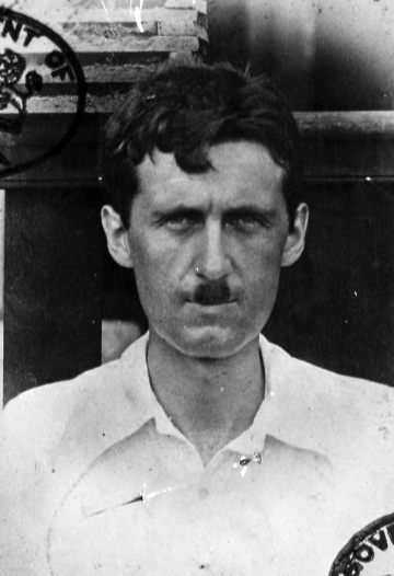 Orwell pictured in a passport photo during his Burma years Chapter 1 This - photo 14