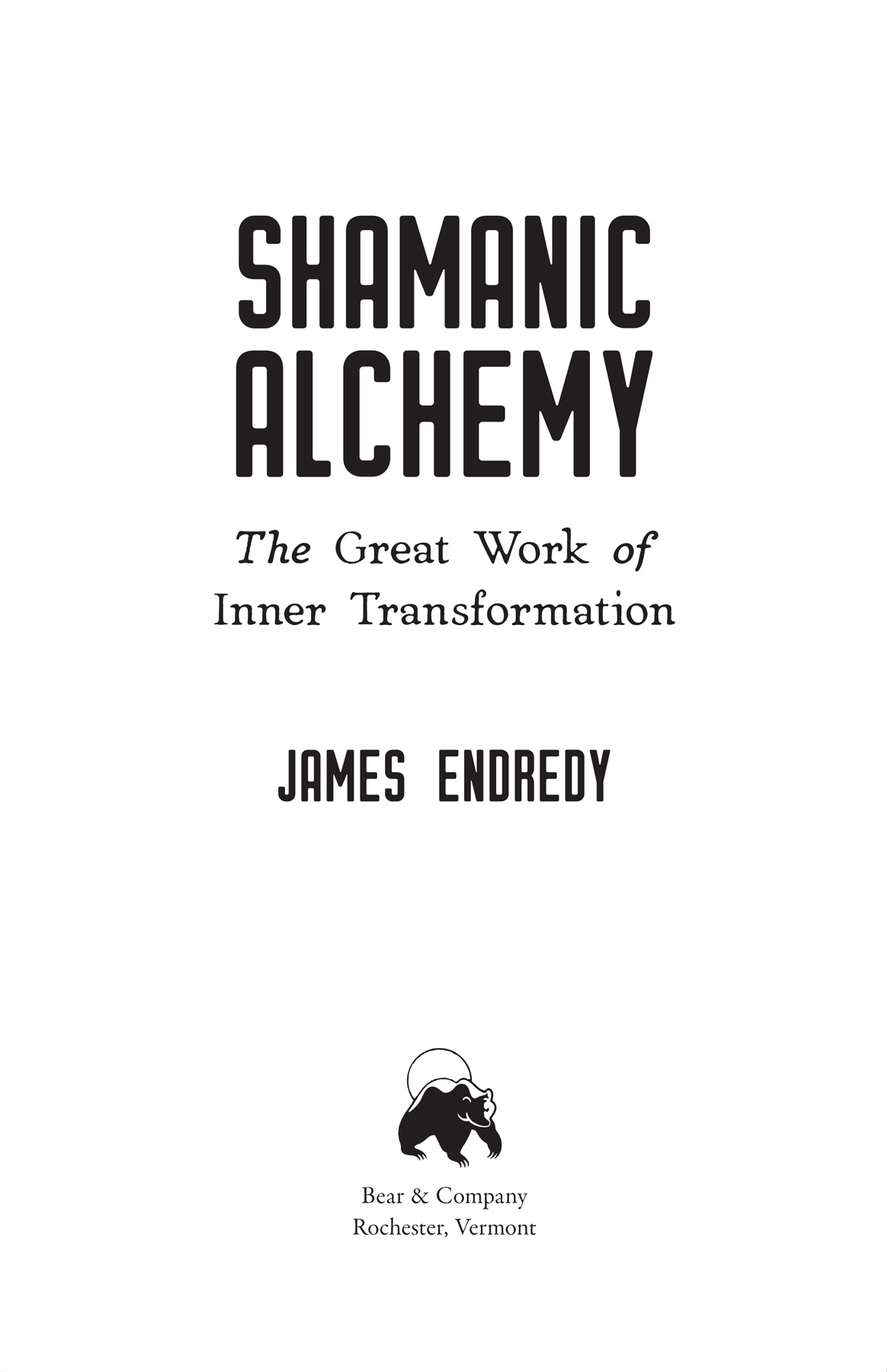 SHAMANIC ALCHEMY PRAISE FOR THE WORKS OF JAMES ENDREDY With competence and - photo 2