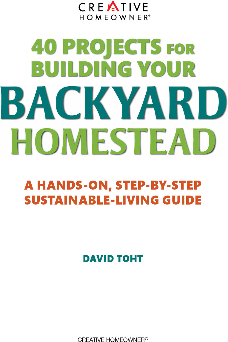 DAVID TOHT has more than 60 how-to books to his credit He considers harvesting - photo 4