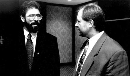 With Gerry Adams in 1994 at the Delta Chelsea Hotel Toronto Sid took up the - photo 9