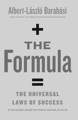 Albert-László Barabási - The Formula: The Universal Laws of Success