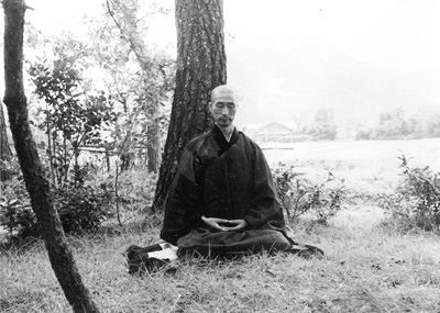 Sodo Yokoyama practicing zazen near Antaiji Temple Though a shy man by nature - photo 5