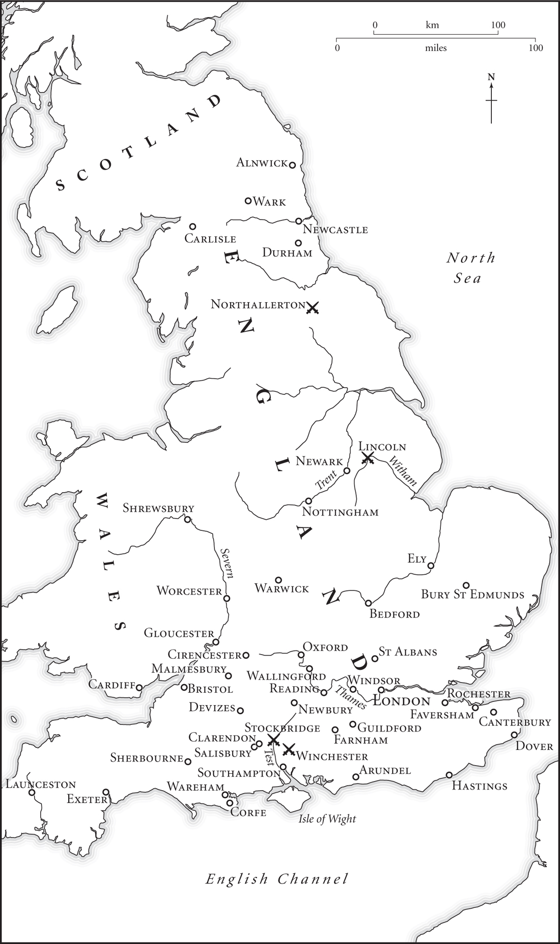 Map 1 England in the twelfth century Map 2 Normandy in the twelfth century - photo 2