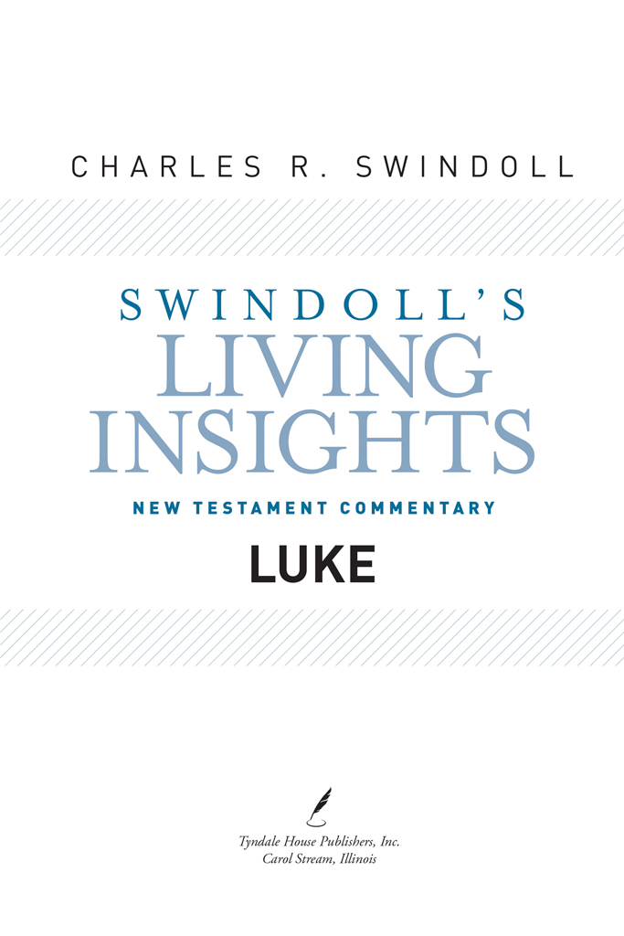 Swindolls Living Insights New Testament Commentary Volume 3 Visit Tyndale - photo 2