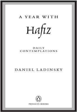 Hafiz (Author) A Year with Hafiz: Daily Contemplations