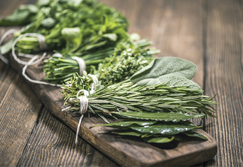 Fresh herbs from the garden snipped tied and ready for drying Why You - photo 7