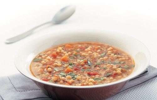 Tomato soup with Israeli couscous Israeli couscous is a toasted round pasta - photo 12