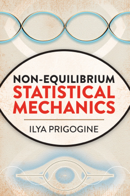 Prigogine - Non-equilibrium statistical mechanics