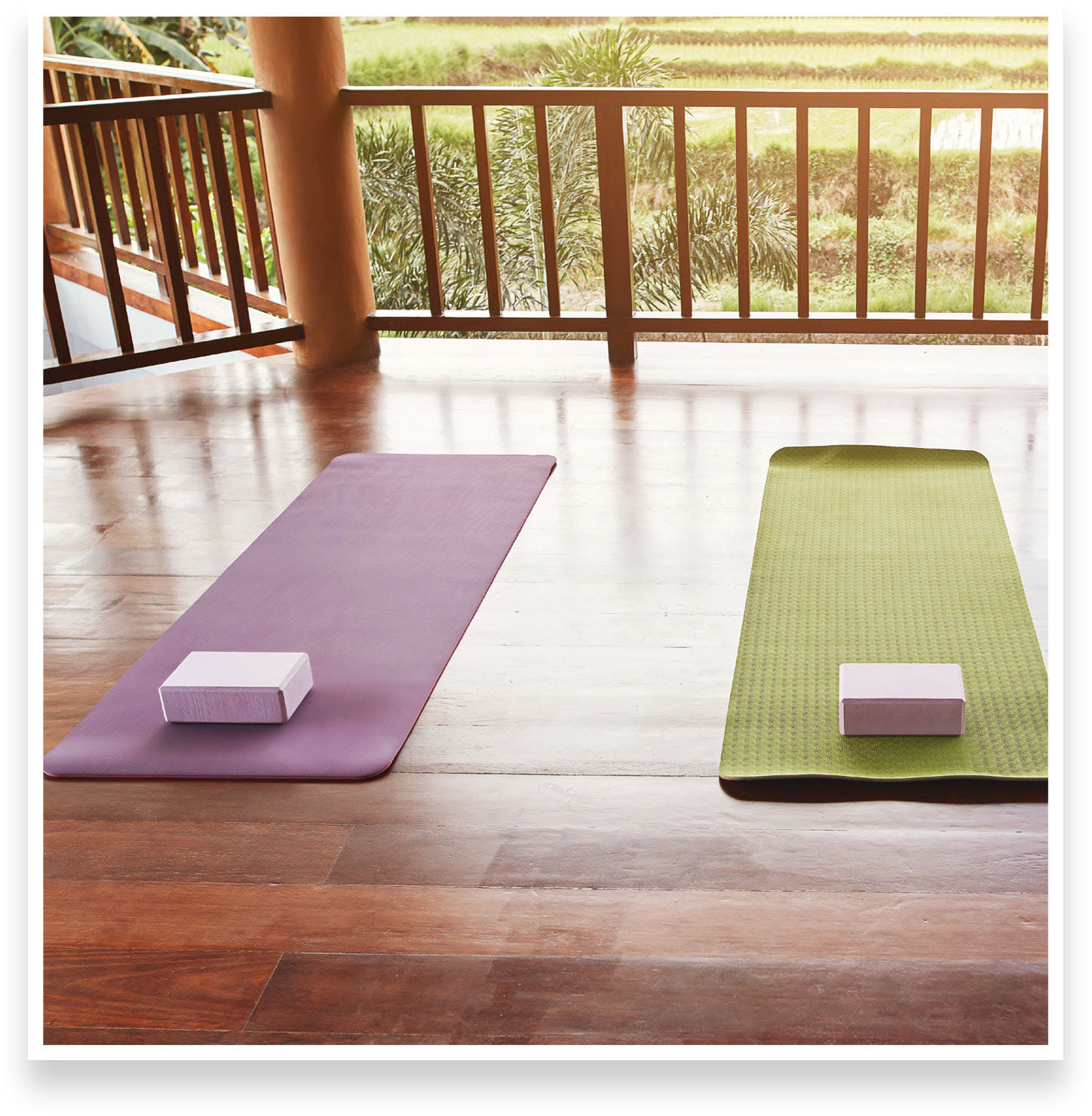 Outdoor yoga space Lavender massage oil MEDITATIONMIND OVER MATTER - photo 4