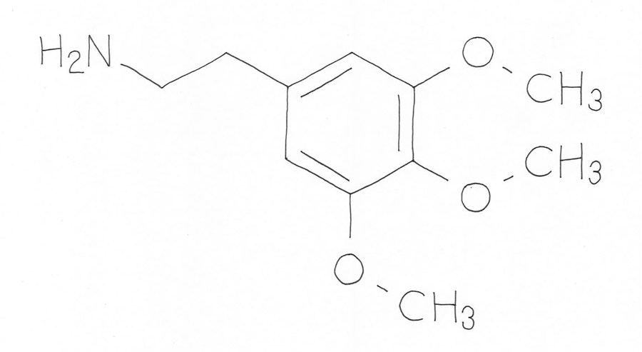 Mescaline molecule Huxley maintained the correct spelling should be - photo 3