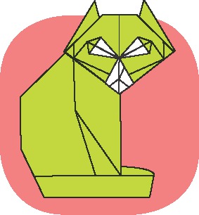 Cats in Origami - photo 26