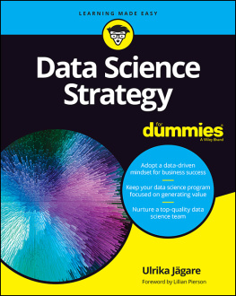 Ulrika Jägare - Data Science Strategy For Dummies