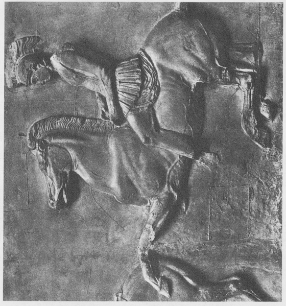 4 Rider from Plate IV west frieze of the Parthenon Athens 5 Ionian - photo 5