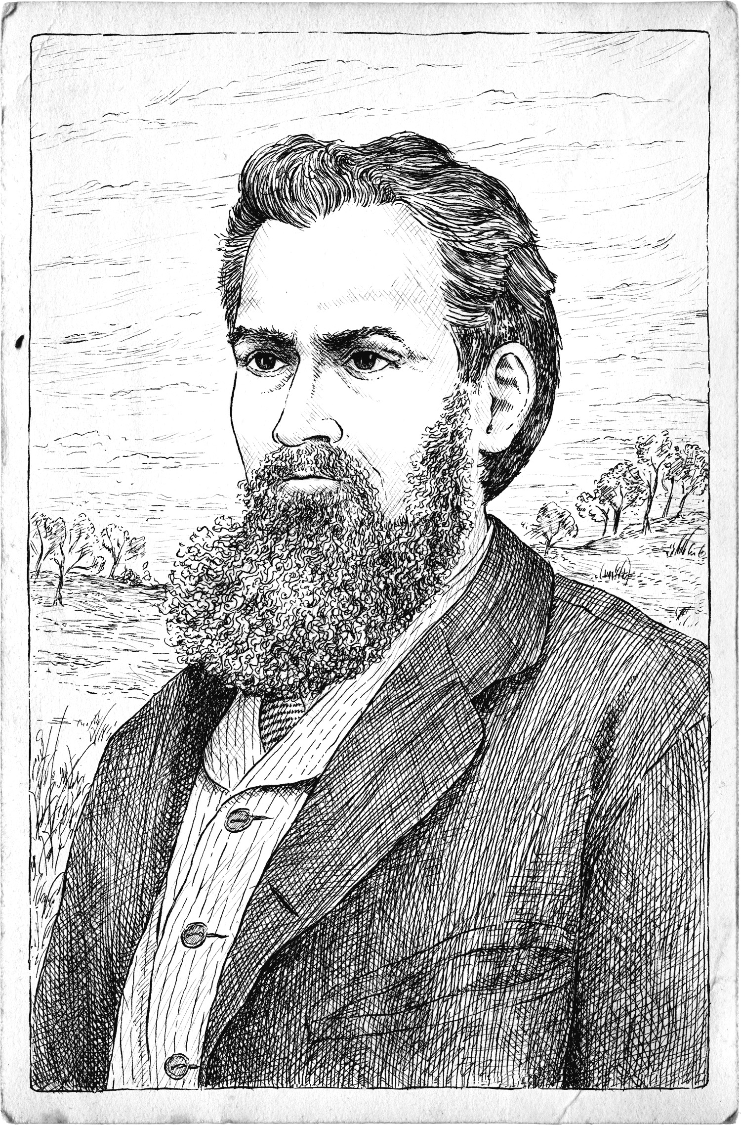 No portrait of Walter Bagehot is known to exist except for the famous profile - photo 2