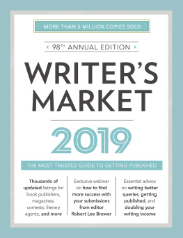 Robert Lee Brewer - Writer’s Market 2019