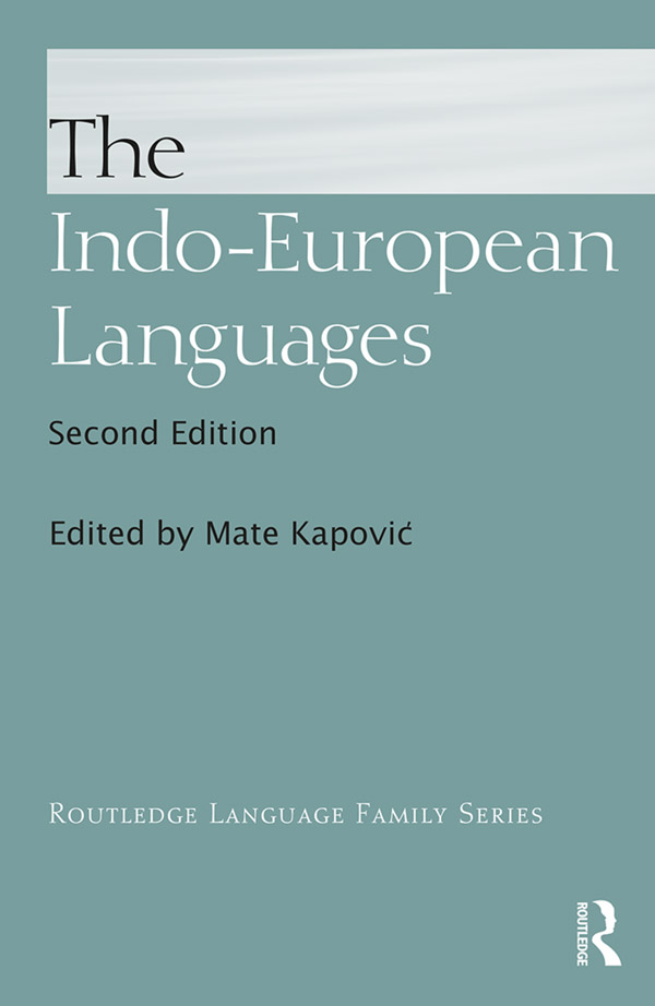 The Indo-European Languages The Indo-European Languages presents a - photo 1