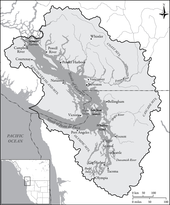 FIGURE I1 The Salish Sea These figures may seem ghastly but they pale in - photo 3