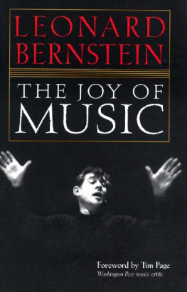 Leonard Bernstein - The Joy of Music