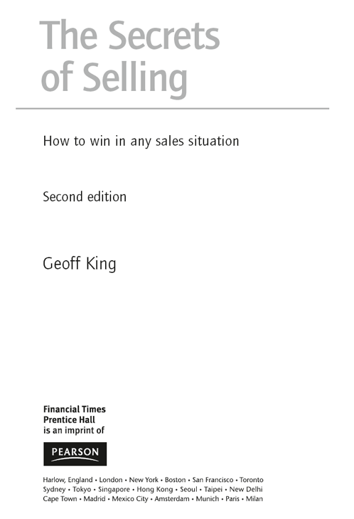 ABOUT THE AUTHOR Geoff King - photo 1