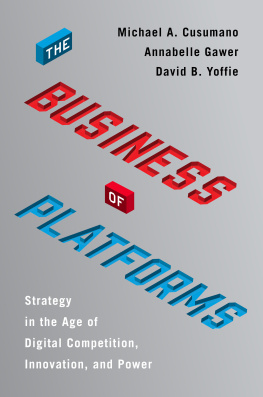 Michael A. Cusumano - The Business of Platforms