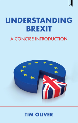 Tim Oliver - Understanding Brexit: A Concise Introduction