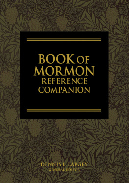 Dennis Largey Book of Mormon Reference Companion