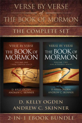 D. Kelly Ogden Verse by Verse Book of Mormon 2-in-1 eBook Bundle