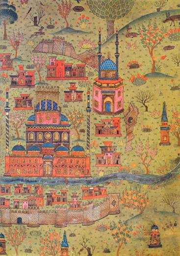 An artistic portrayal of a city from the One Thousand and One Nights ONE - photo 9