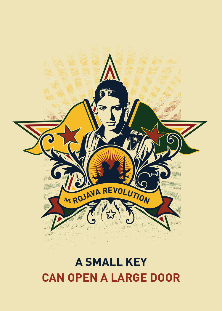 A Small Key Can Open a Large Door the rojava revolution edited by strangers - photo 1