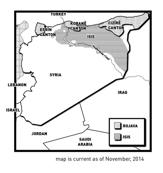 Name Rojava is a word that means both West and Sunset in Kurdish Each canton - photo 2