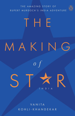 Vanita Kohli-Khandekar The Making of Star India