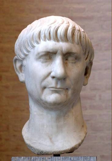 Marble bust of Trajan AD 53-117 several of Dios Discourses are directly - photo 9