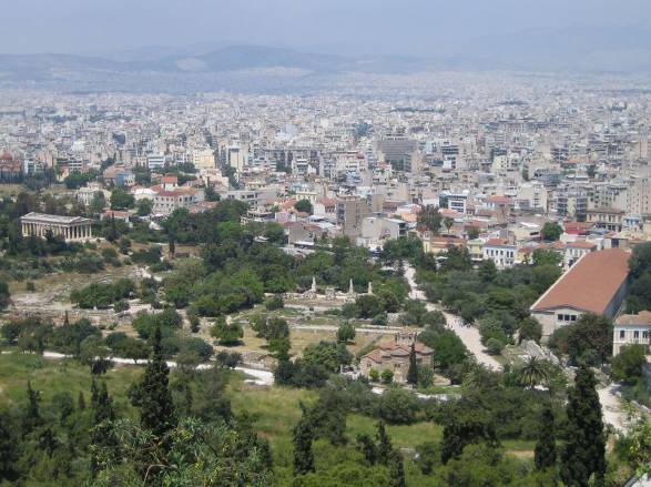 View of the ancient Agora at Athens Aeschines was born in Athens his father - photo 14