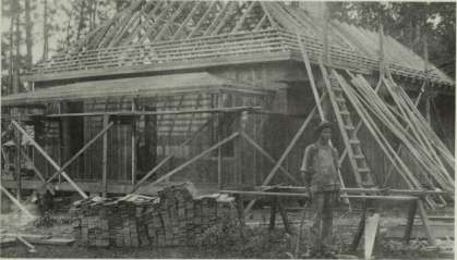 Robert McCauley Rosas uncle sent this postcard of a house he was building to - photo 12