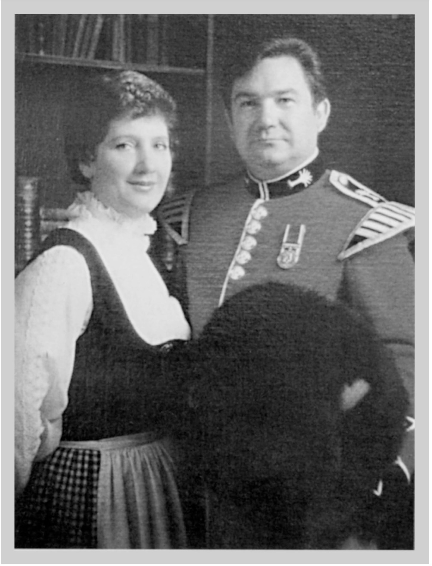 Barbie in the national German costume her husband Ray in the uniform of Her - photo 18