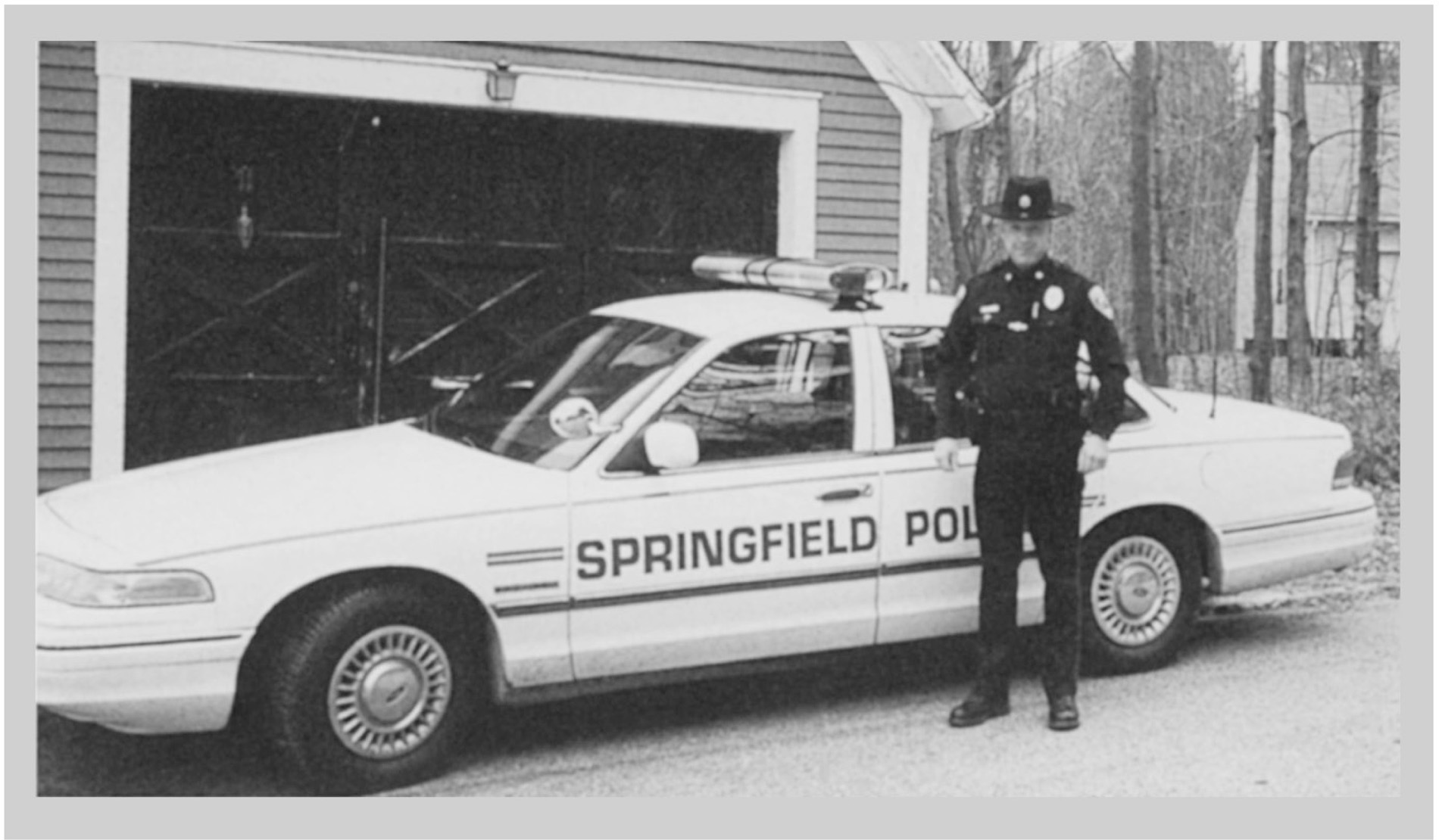 Meiki in his Springfield police uniform outside his home The Firehouse late - photo 19