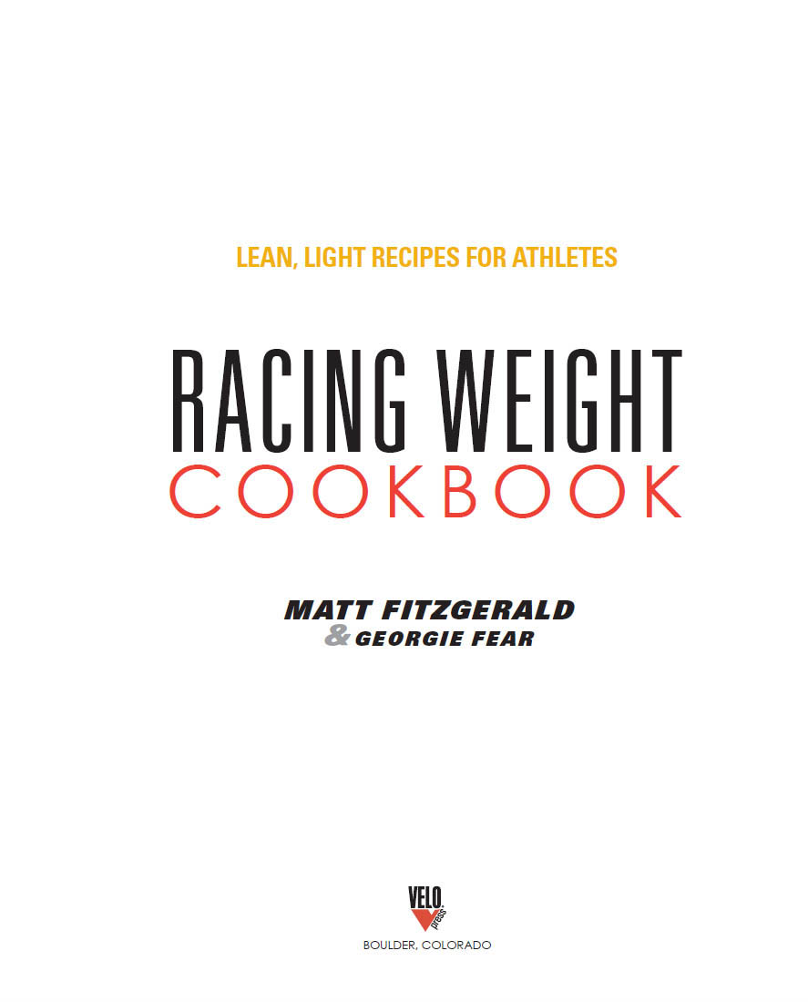 PREFACE This is not a typical cookbook It is a cookbook for endurance - photo 2